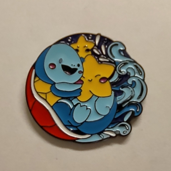 2/$10 Pokemon Squirtle Enamel Pin - Picture 1 of 2